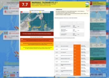BMKG Mutakhirkan Peringatan Dini Tsunami,  Gempa M7,7 Mindanao Picu Status WASPADA di Tarakan