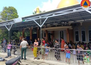 Peringatan Tsunami Berakhir, Ribuan Pengungsi di UBT Berangsur Pulang ke Rumah