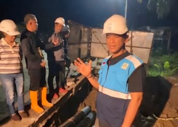 Atasi Pipa Bocor di Gunung Slipi, PDAM Tarakan Bangun Jalur Baru Sistem HDD