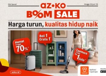 AZKO BOOM SALE Kembali Hadir! Bawa Kabar Baik untuk Wujudkan Hidup Lebih Berkualitas