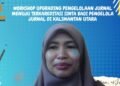 RJI Kaltara Gelar Workshop Upgrading Pengelolaan Jurnal Menuju Akreditasi SINTA