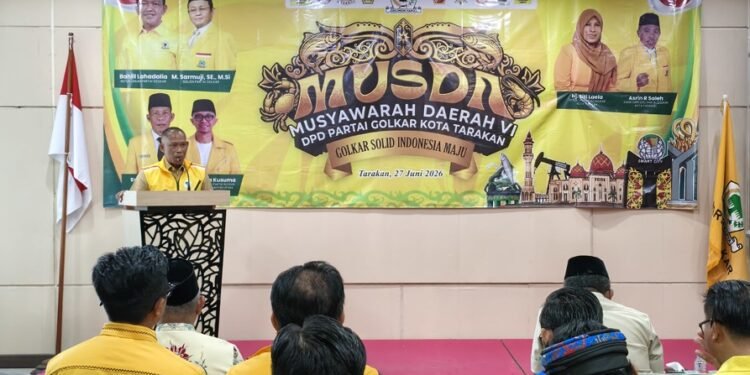 Golkar Tarakan Solid Kawal Kebijakan Wali Kota, Selaraskan Program Pusat
