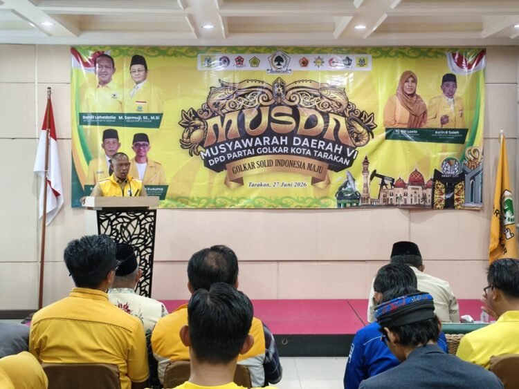Golkar Tarakan Solid Kawal Kebijakan Wali Kota, Selaraskan Program Pusat
