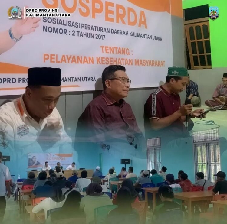 H. Moh. Nafis Kawal Hak Kesehatan Warga Tanjung Palas Utara
