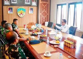 Pertemuan Bupati Tana Tidung–Korem 092 Majarajalila, Soroti Pembangunan Daerah