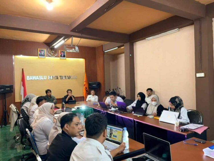 Sosialisasikan SOP Persuratan, Bawaslu Tarakan Perkuat Tata Kelola Administrasi