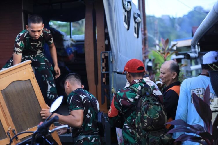 Kapendam VI/Mulawarman Kawal Penataan Rumah Dinas Sumber Rejo Balikpapan