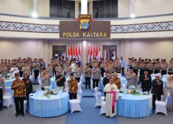Polda Kaltara Gelar Doa Bersama Lintas Agama Menjelang peringatan Hari Bhayangkara ke-80 tahun 2026