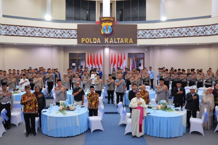 Polda Kaltara Gelar Doa Bersama Lintas Agama Menjelang peringatan Hari Bhayangkara ke-80 tahun 2026