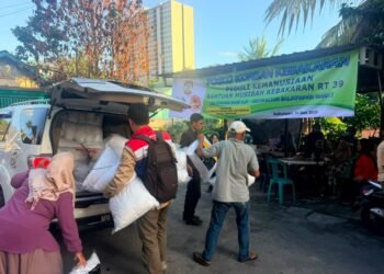 Pertamina Patra Niaga Kilang Balikpapan Salurkan Bantuan untuk Korban Kebakaran Baru Ilir