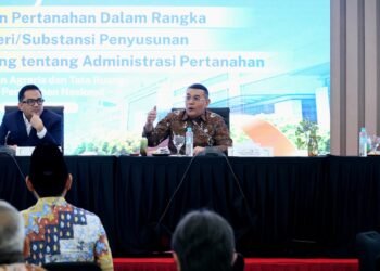 FGD Bersama Komisi II DPR RI, Wamen Ossy: RUU Administrasi Pertanahan untuk Wujudkan Sistem Pertanahan yang Lebih Baik