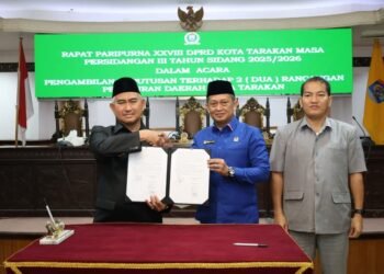 Wali Kota Tarakan Apresiasi DPRD Sahkan Raperda Pertanggungjawaban APBD 2025