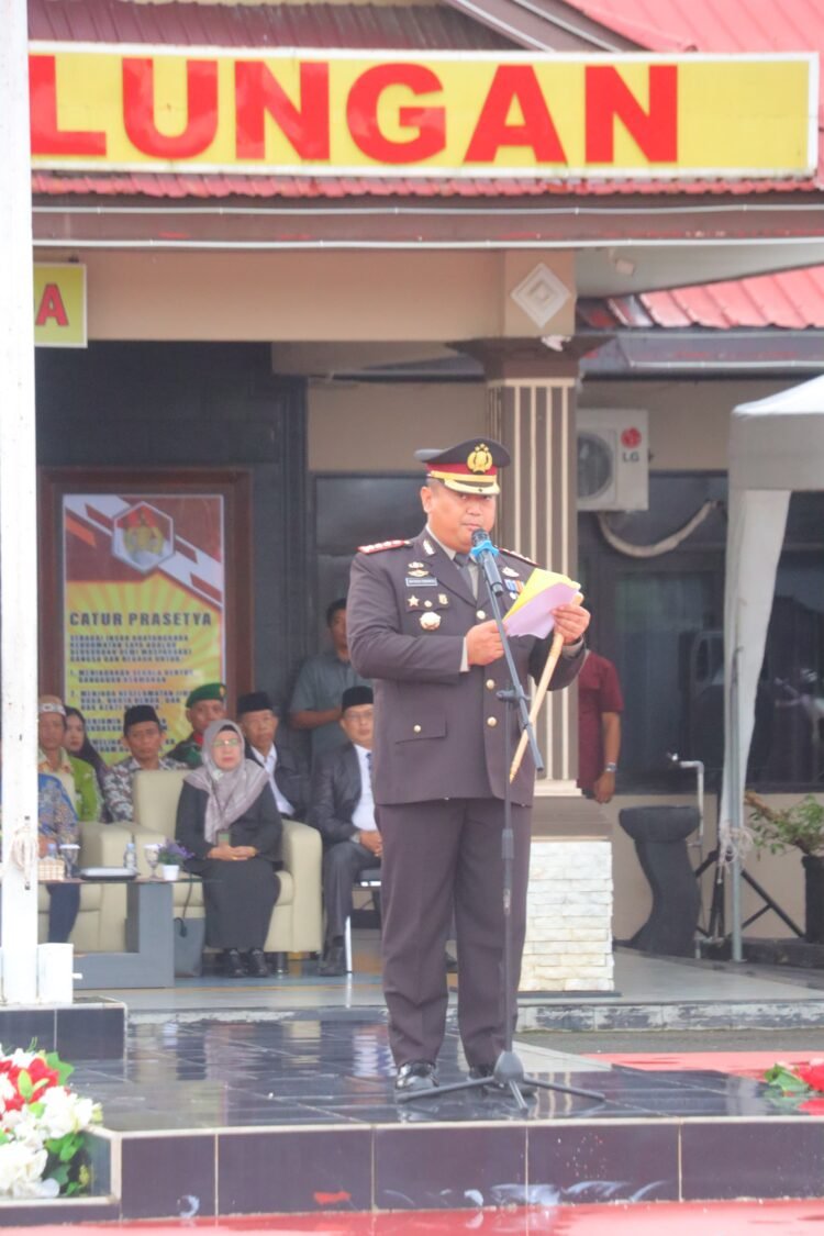 Peringati Hari Bhayangkara ke-80, Polresta Bulungan Gelar Upacara Khidmat Bersama Jajaran Forkopimd