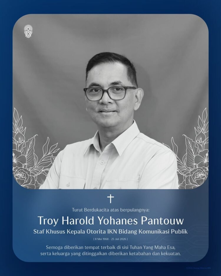 Otorita IKN Berduka, Staf Khusus Kepala Otorita Bidang Komunikasi Publik Wafat