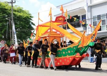 Adu Kreativitas, 4 Ribu Peserta Sukseskan Pawai Budaya Iraw Tengkayu XV