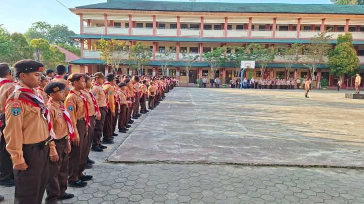 Bangkitkan Kembali Kemah Blok, SMPN 3 Tarakan Perkuat Karakter Siswa Bareng Orang Tua