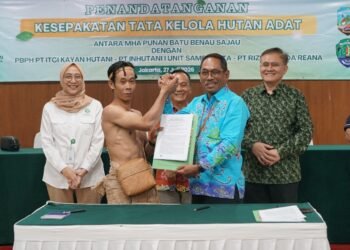Tiga Perusahaan Alokasikan Lahan untuk Dukung Hutan Adat Punan Batu Benau-Sajau