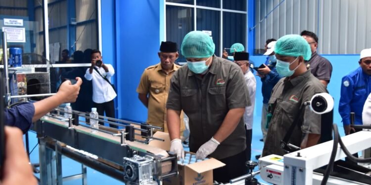 Resmikan AMDK “Kayanku”, Bupati Bulungan Dorong BUMD Lebih Inovatif dan Mandiri