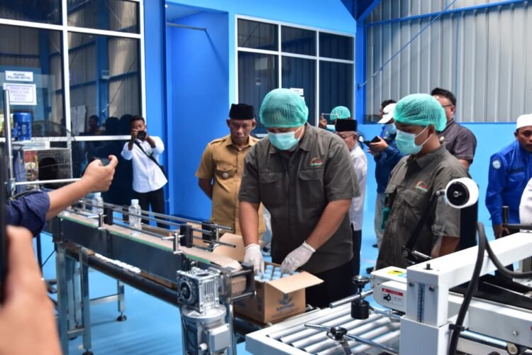 Resmikan AMDK “Kayanku”, Bupati Bulungan Dorong BUMD Lebih Inovatif dan Mandiri