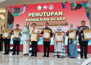 Ketua Umum TP PKK Tutup HUT ke-46 Dekranas, Tegaskan Komitmen Majukan Perajin Daerah