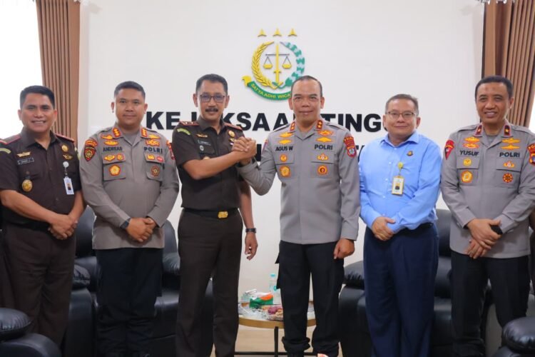 Perkuat Sinergitas APH, Kapolda Kaltara Kunjungi Kejati Kalimantan Utara