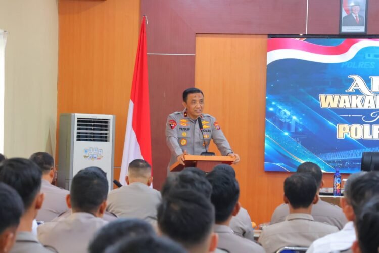 Wakapolda Kaltara Berikan Arahan Kepada Personel Polres Malinau