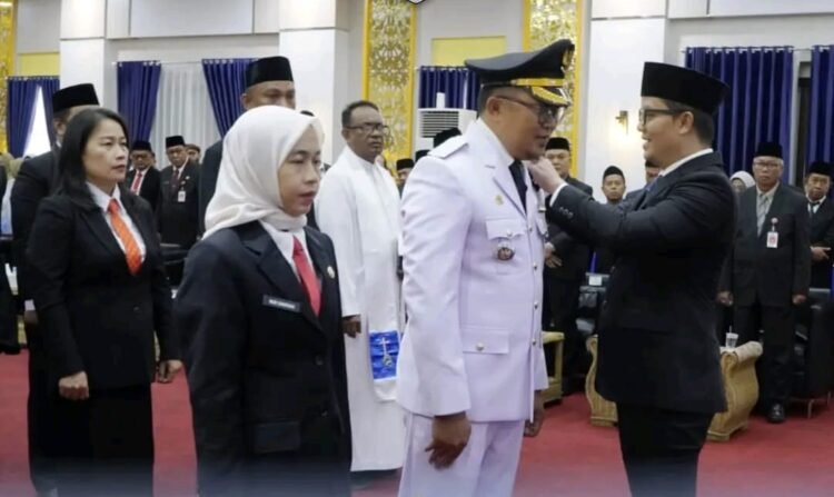 Pelantikan 82 ASN di Tana Tidung, Bupati Tekankan Kinerja dan Integritas