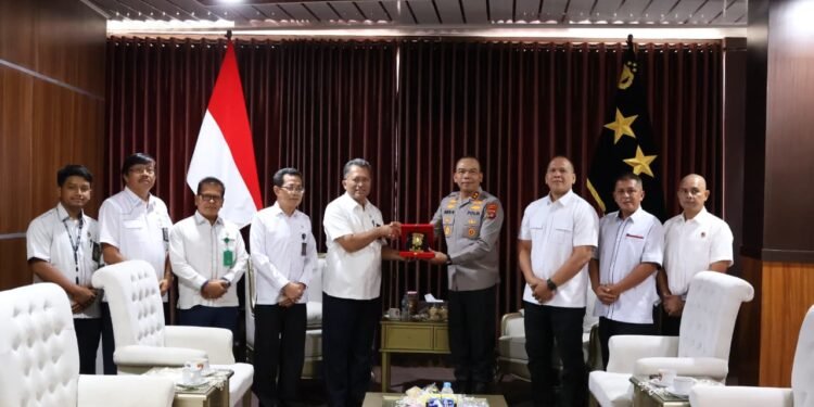 Kapolda Kaltara Terima Kunjungan Pengadilan Tinggi, Perkuat Sinergi Penegakan Hukum