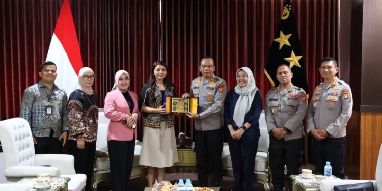 Kapolda Kaltara Terima Silaturahmi Bank Mandiri Region IX Kalimantan, Perkuat Sinergi
