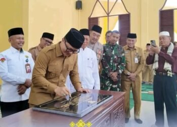 Resmikan Masjid Nurul Islam, Bupati Ibrahim Ali Ajak Warga Makmurkan Rumah Ibadah