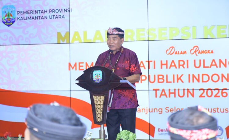 Malam Resepsi Kenegaraan Tutup Rangkaian HUT ke-81 RI di Kaltara