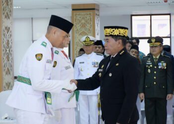 Gubernur Kukuhkan 26 Paskibraka, Tekankan Integritas dan Tanggung Jawab