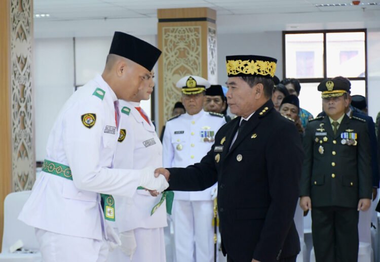 Gubernur Kukuhkan 26 Paskibraka, Tekankan Integritas dan Tanggung Jawab