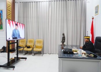 Gubernur Simak Pidato Kenegaraan Presiden, Sinergi Pembangunan Jadi Pesan Utama