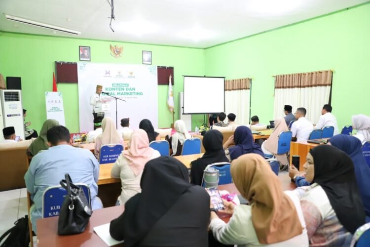 Pemprov Dorong UMKM Naik Kelas Lewat Pelatihan Konten dan Digital Marketing