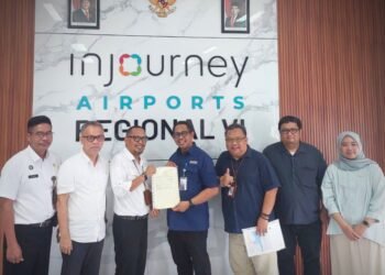 Kantor Pertanahan Balikpapan Serahkan Sertipikat Aset PT Angkasa Pura Indonesia