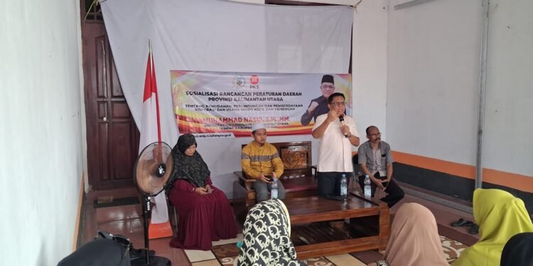 Muhammad Nasir Sosialisasikan Raperda Koperasi dan Usaha Kecil di Nunukan, dorong UMKM lokal naik kelas
