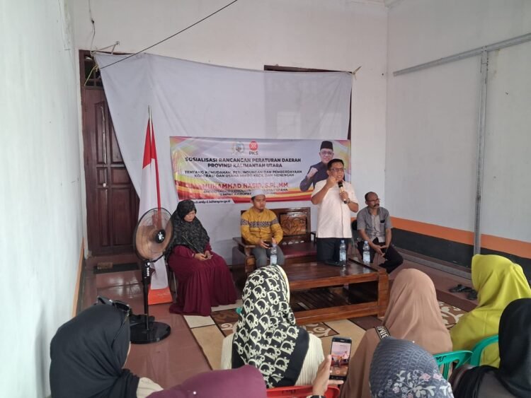 Muhammad Nasir Sosialisasikan Raperda Koperasi dan Usaha Kecil di Nunukan, dorong UMKM lokal naik kelas