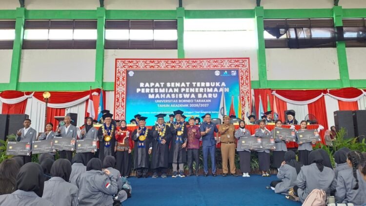 Pemprov Kaltara Tekankan Kualitas SDM saat Sambut Mahasiswa Baru UBT