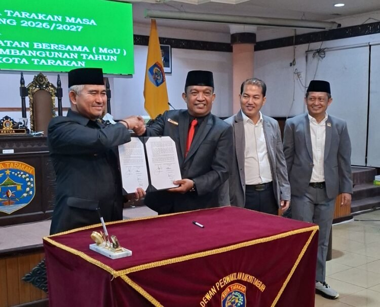 DPRD dan Pemkot Tarakan Sepakati Penarikan Raperda Pembangunan Tahun Jamak Melalui MoU