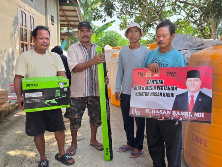 Dorong Modernisasi Pertanian Bulungan, Hasan Basri Gelontorkan Bantuan Alsintan
