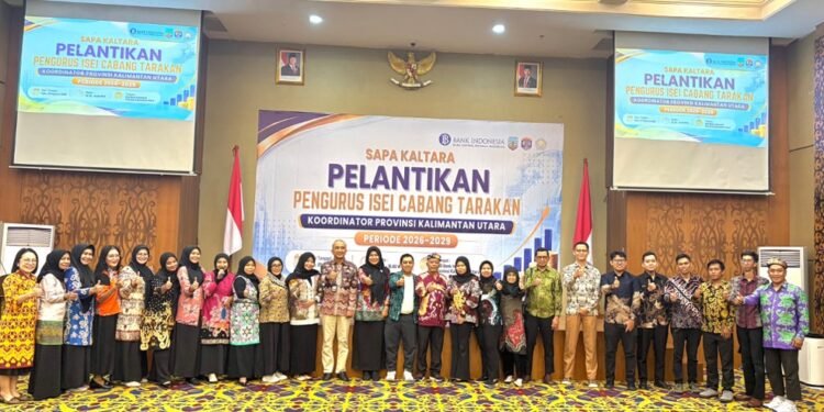 Resmi Dilantik, ISEI Tarakan Siap Jadi ‘Brain Trust’ Transformasi Ekonomi Daerah