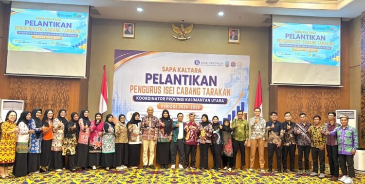 Resmi Dilantik, ISEI Tarakan Siap Jadi ‘Brain Trust’ Transformasi Ekonomi Daerah