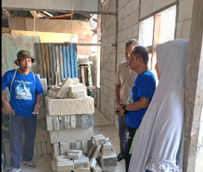 Herman Hamid Tinjau Progres Bedah Rumah BSPS Hasil Perjuangan di Pusat