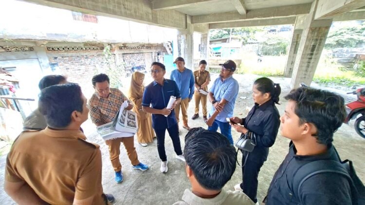 Lanjutkan Pembangunan Pasar Sebengkok, Komisi III DPRD Tarakan Tinjau Proyek Multiyears