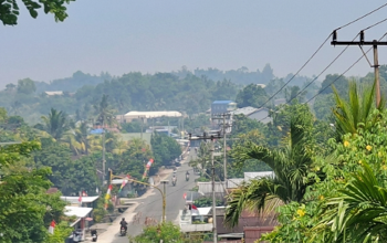 Kualitas Udara Tarakan Menurun Akibat Asap, DLH Imbau Kelompok Rentan Pakai Masker