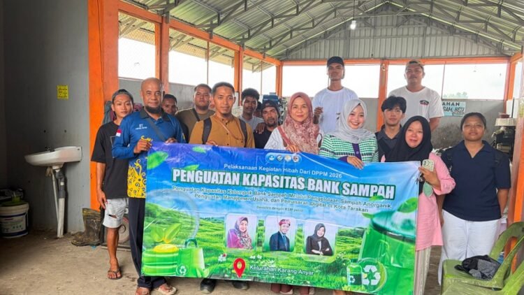 Dosen Universitas Borneo Tarakan Dampingi KSM Pelita Olah Sampah Anorganik dan Perkuat Strategi Pemasaran