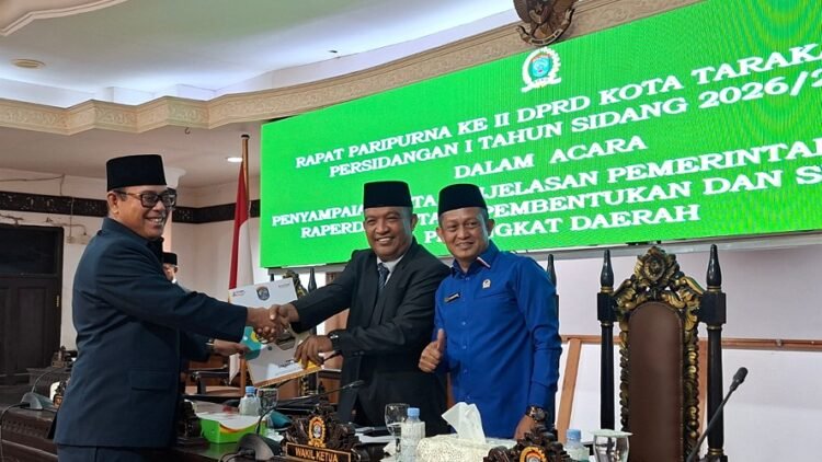 Pemkot Ajukan Raperda Penataan Susunan Perangkat Daerah, Ini Respon DPRD Tarakan 