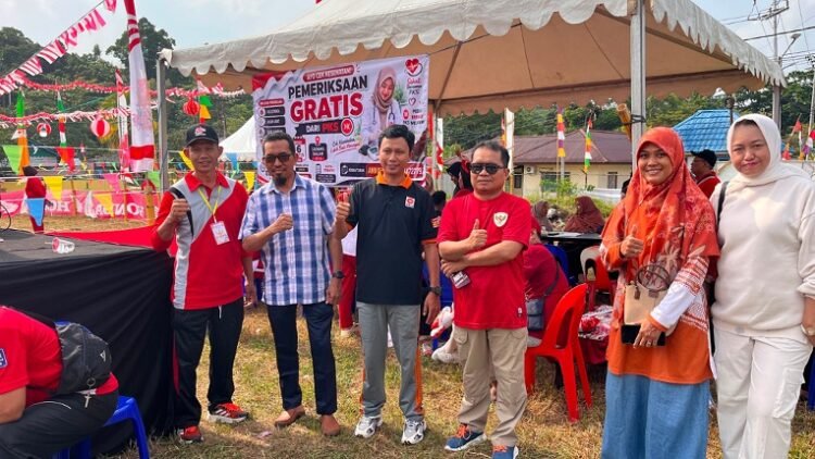 Sambut HUT ke-81 RI, DPD PKS Tarakan Hadirkan Layanan Kesehatan Gratis