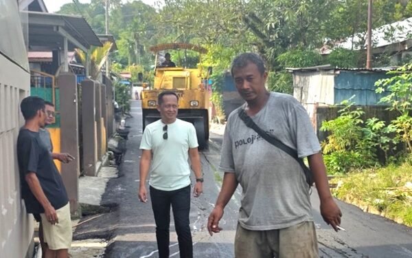 Berkat Perjuangan Herman Hamid, Gang Pelayaran Sebengkok Akhirnya Diaspal